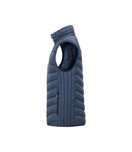 Mens Idaho Body Warmer Blue Fog Clique