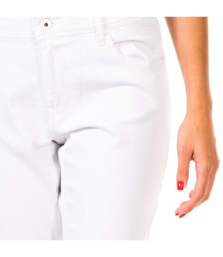 Long waterproof pants with straight hems 36691051 woman