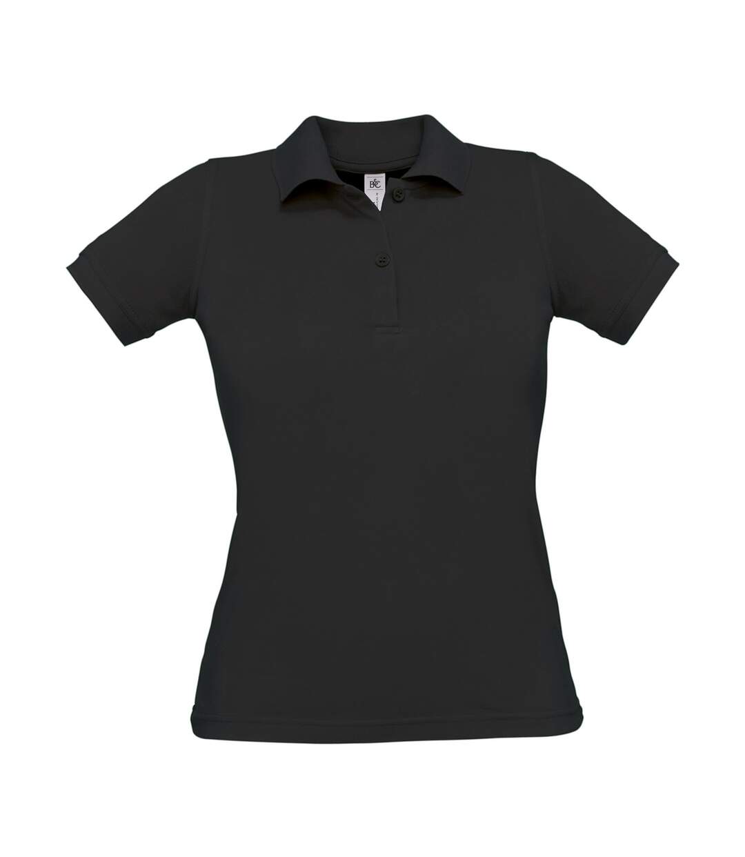 Polo manches courtes - femme - PW455 - noir-2