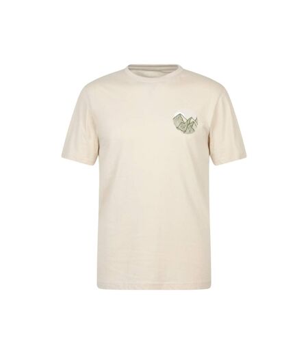 T-shirt Homme Blanc Cassé Mountain Warehouse