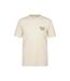 T-shirt Homme Blanc Cassé Mountain Warehouse-1