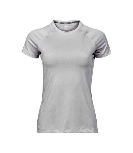 Womens/ladies cooldry t-shirt white Tee Jays