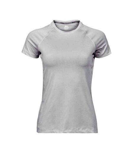 Womens/ladies cooldry t-shirt white Tee Jays