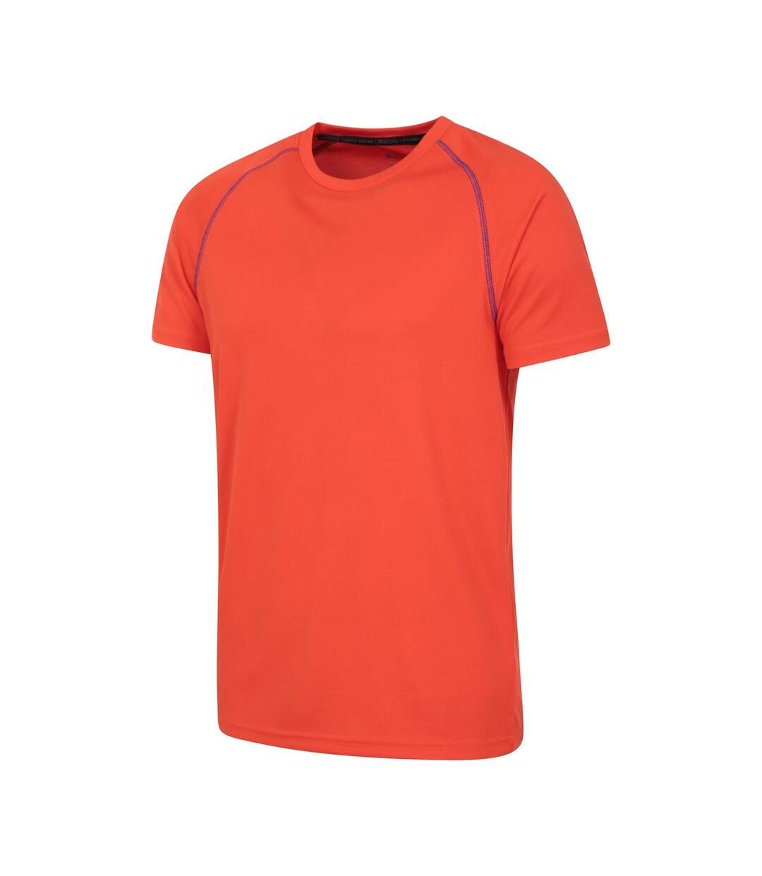 T-shirt Endurance Homme Orange Mountain Warehouse-3