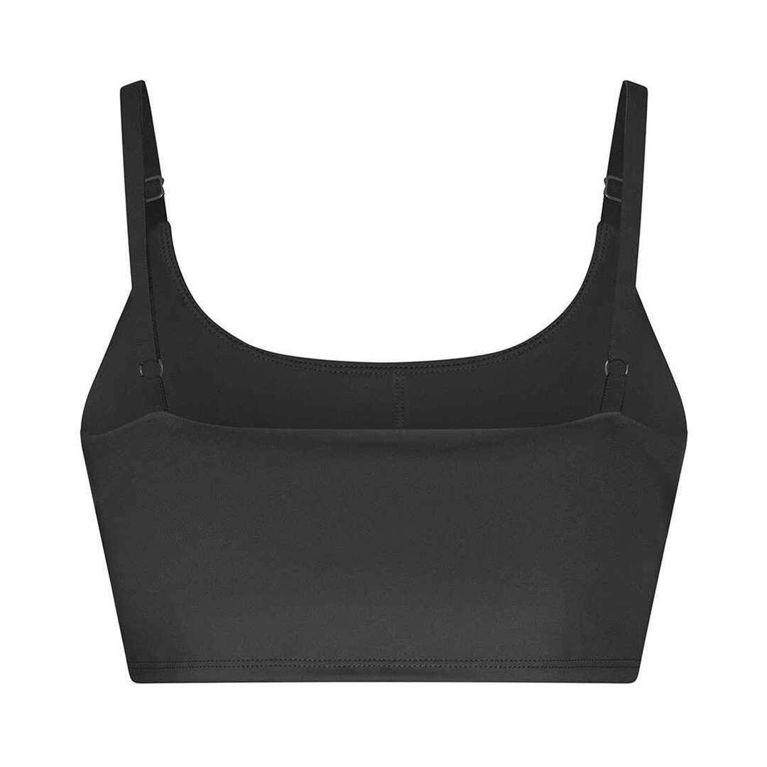 Brassière de sport tech femme noir vif Awdis-2