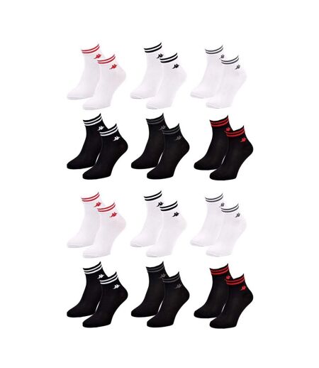 Chaussettes KAPPA QUARTER - Pack de 12 pcs 0215