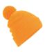 Beechfield - Bonnet SNOWSTAR (Orange fluo) - UTBC4919