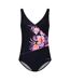 Maillot De Bain 1 Pièce Femme Noir Zoggs-1