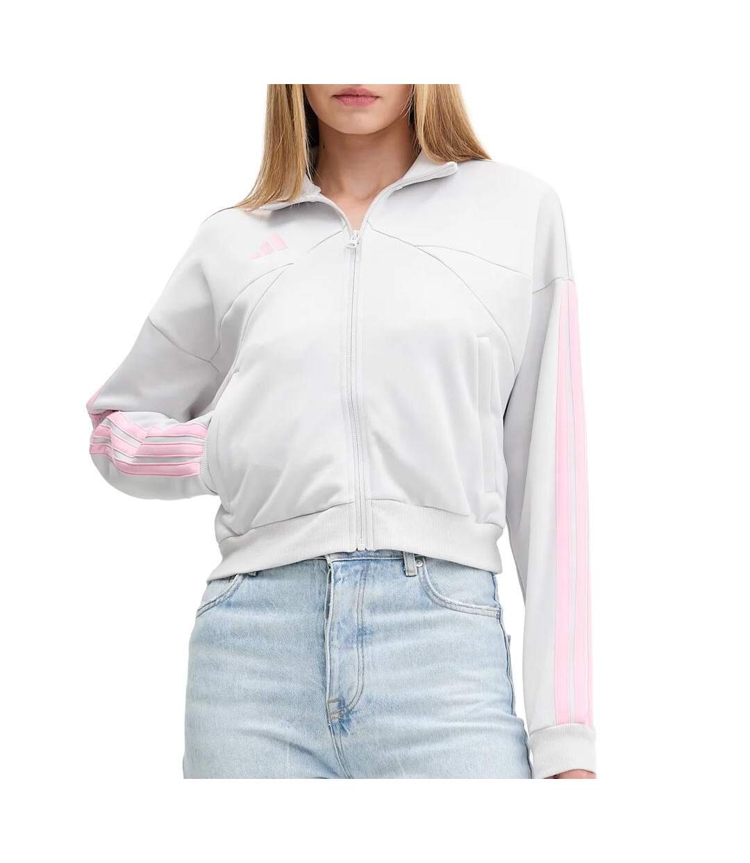 Veste gris femme adidas tiro-1