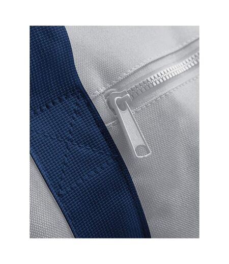 Sac De Voyage 20 Litres Taille Unique Gris Clair Bleu Marine Bagbase