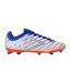 Chaussures De Foot Pour Terrain Ferme Velocita Elixir Club Homme Blanc Orange Umbro-1