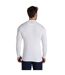 Mens Mock Neck Long-sleeved Golf Top White Craghoppers-3