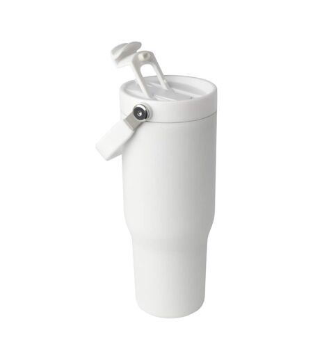 Bronx Dual Function Lid Recycled Stainless Steel Insulated 900ml Tumbler One Size White Generic