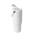 Bronx Dual Function Lid Recycled Stainless Steel Insulated 900ml Tumbler One Size White Generic-3