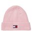 Bonnet Motif/style Logo Et Drapeau Rose Tommy Jeans-2