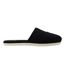 Womens/ladies Alpargata Mules Black Toms-1