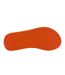 Womens/ladies Invisia Logo Flat Sandals Coral Bench-3