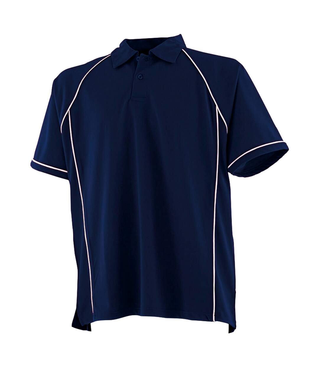 Polo homme bleu marine / blanc Finden & Hales Finden & Hales