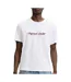 T-Shirt blanc homme jack & jones montauk-1