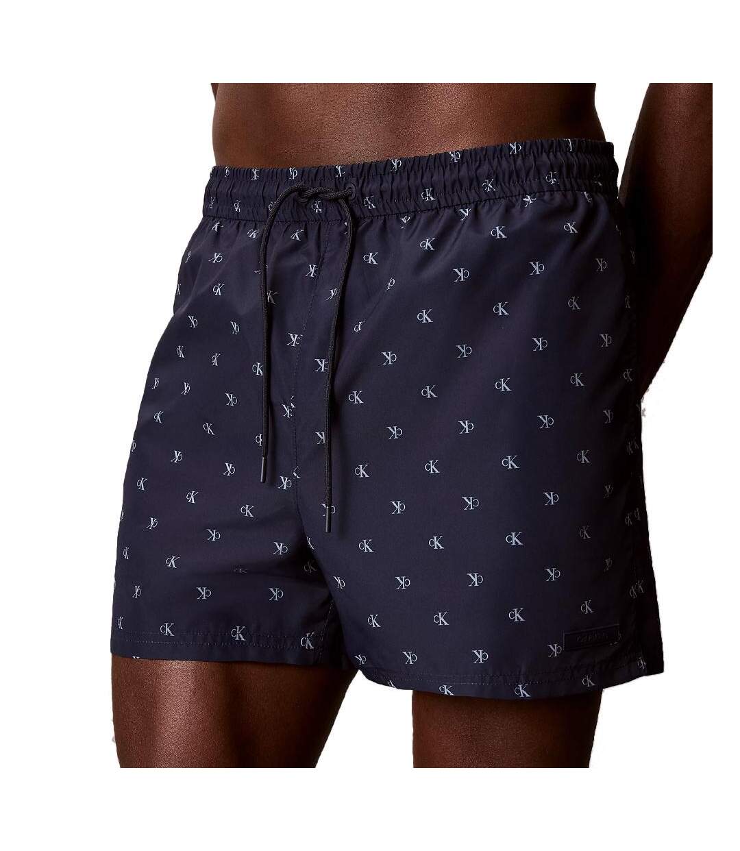 Maillot de bain marine homme calvin klein jeans drawstrings-1