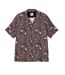 Mens Paisley Regular Short-sleeved Shirt Black Multicoloured Pretty Green-2