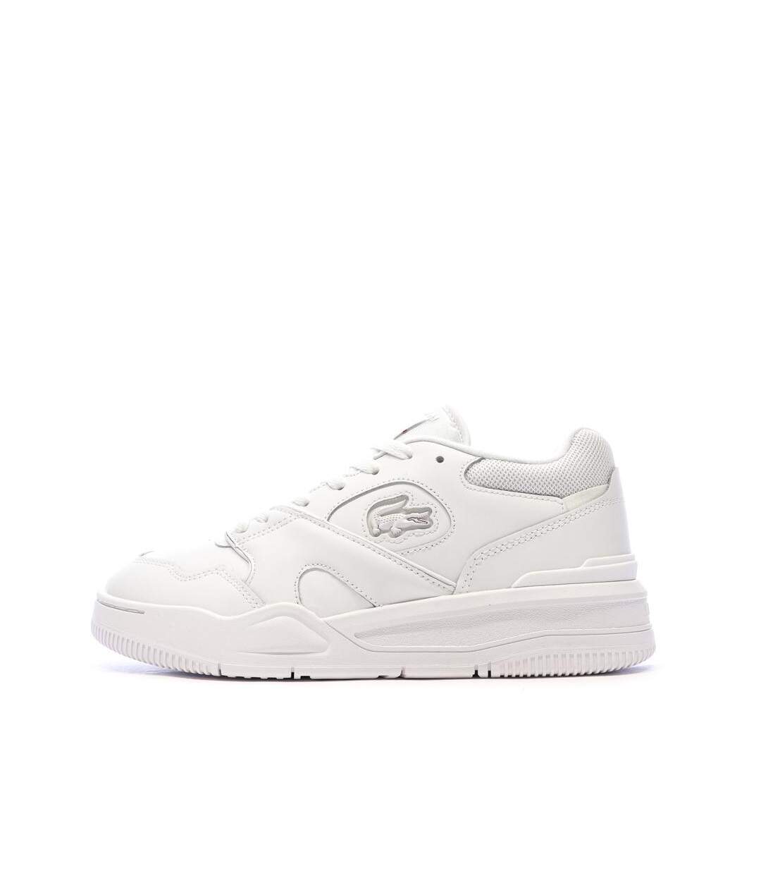 Baskets blanches homme lacoste lineshot 223-1