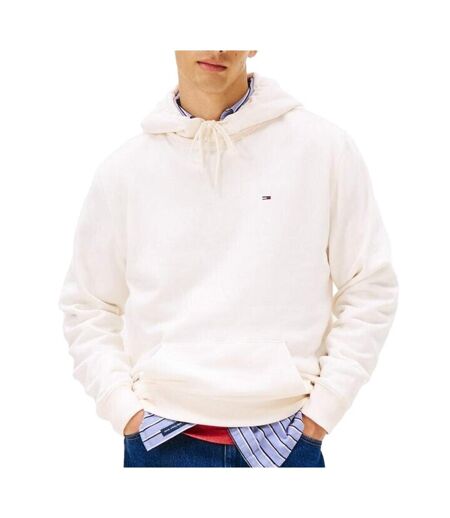 Sweat blanc homme tommy hilfiger tjm reg s flag