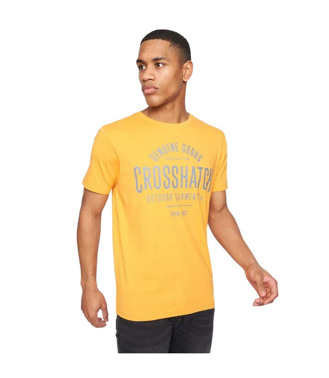 Pack Of 5  Mens Weymouth T-shirt  Multicoloured Crosshatch-3