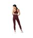 Legging phase femme bordeaux Carpatree