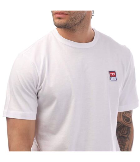T-shirt T-just Homme Blanc Diesel