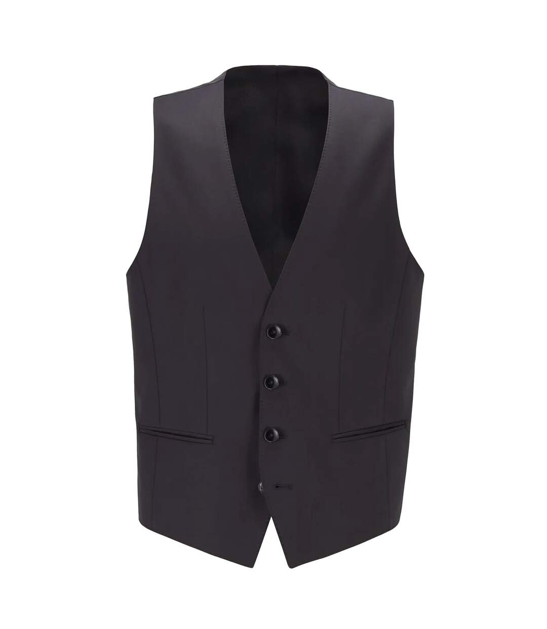 Gilet Wilson Homme Noir Boss-2