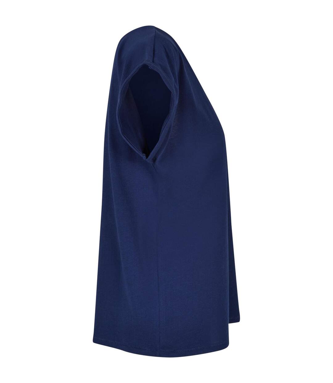 T-shirt Femme Bleu Marine Clair Build Your Brand-4