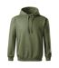 Sweat À Capuche Moon Homme Vert Malfini-1