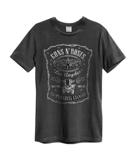 T-shirt la paradise city adulte gris foncé Amplified