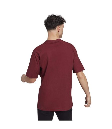 T-shirt designed gameday homme rouge Adidas