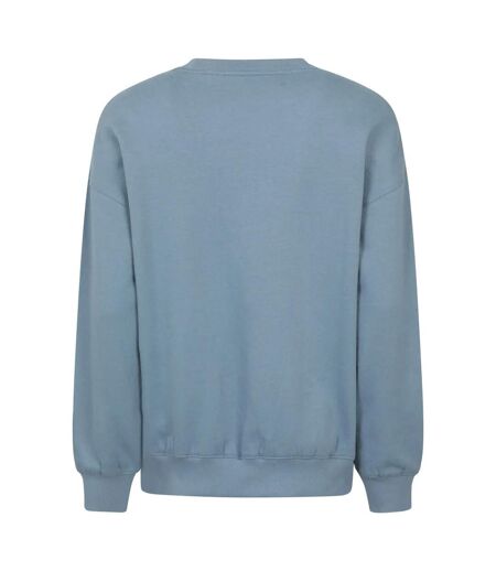 Womens/ladies Tidal Wave Relaxed Fit Sweatshirt Blue Mountain Warehouse