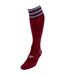 Chaussettes de football pro adulte bordeaux / bleu ciel Precision