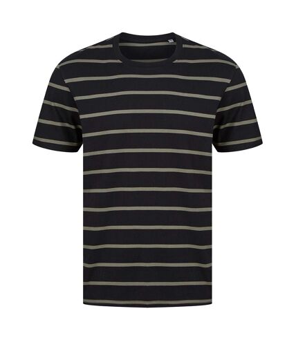 Front Row - T-shirt - Adulte (Noir / Kaki) - UTPC4776