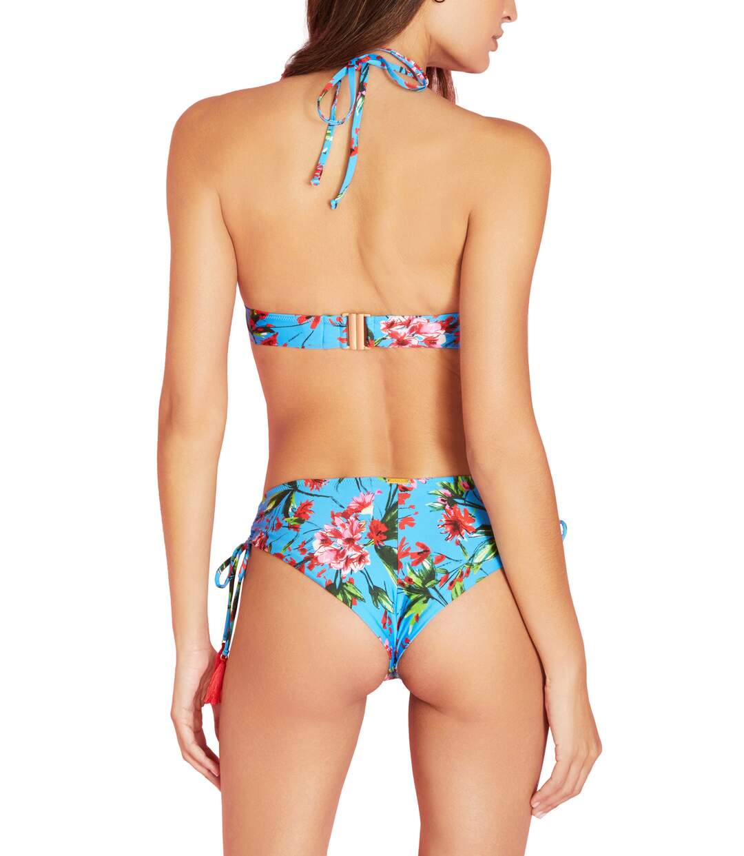 Bas maillot shorty de bain à nouettes Amalfi Selmark Mare-3