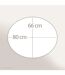 Tapis pour enfant ovale FUJI-3