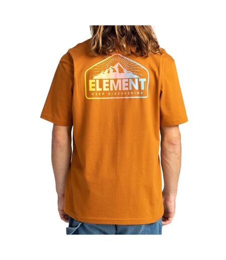 T-shirt Marron Homme Element Malta