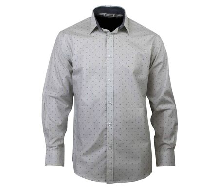 Chemise à carreaux manches longues à motifs CH4004