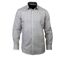 Chemise à carreaux manches longues à motifs CH4004-1