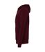 Canvas Sweat À Capuche Et Fermeture Zippée Homme Bordeaux Bella + Canvas-3
