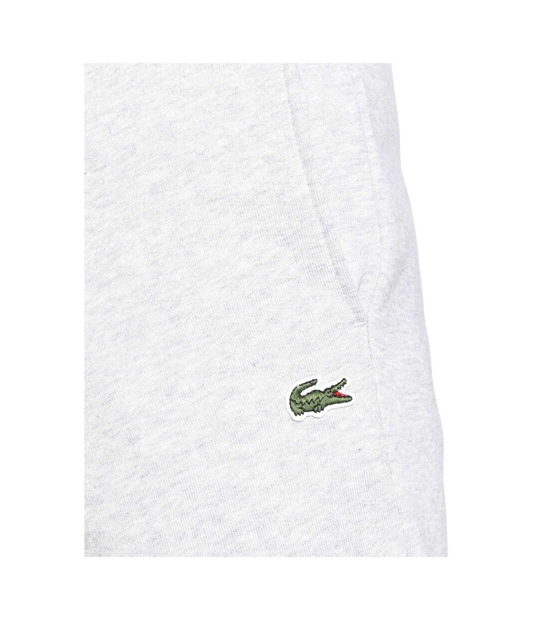Pantalon De Jogging Motif/style Logo Brodé Homme Gris Lacoste-3