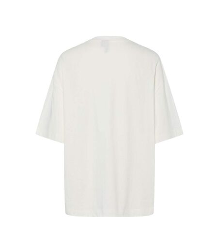 T-shirt ecru femme pieces maude