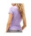 T-shirt mauve femme tommy hilfiger slim linear - xxl-2