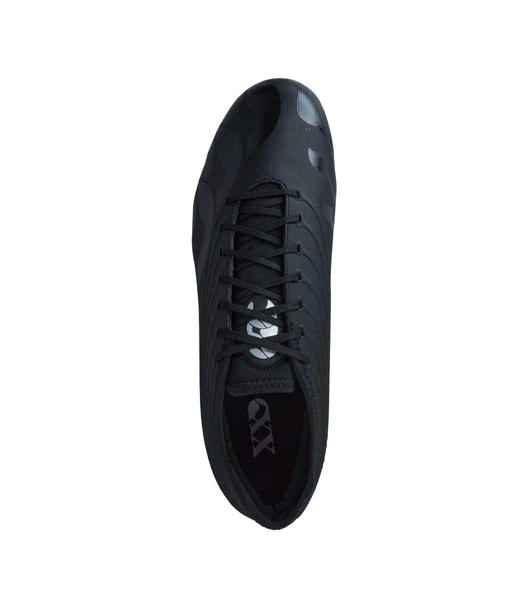 Mens Stampede Groundbreak Pro Soft Ground Rugby Boots Black Silver Canterbury-3