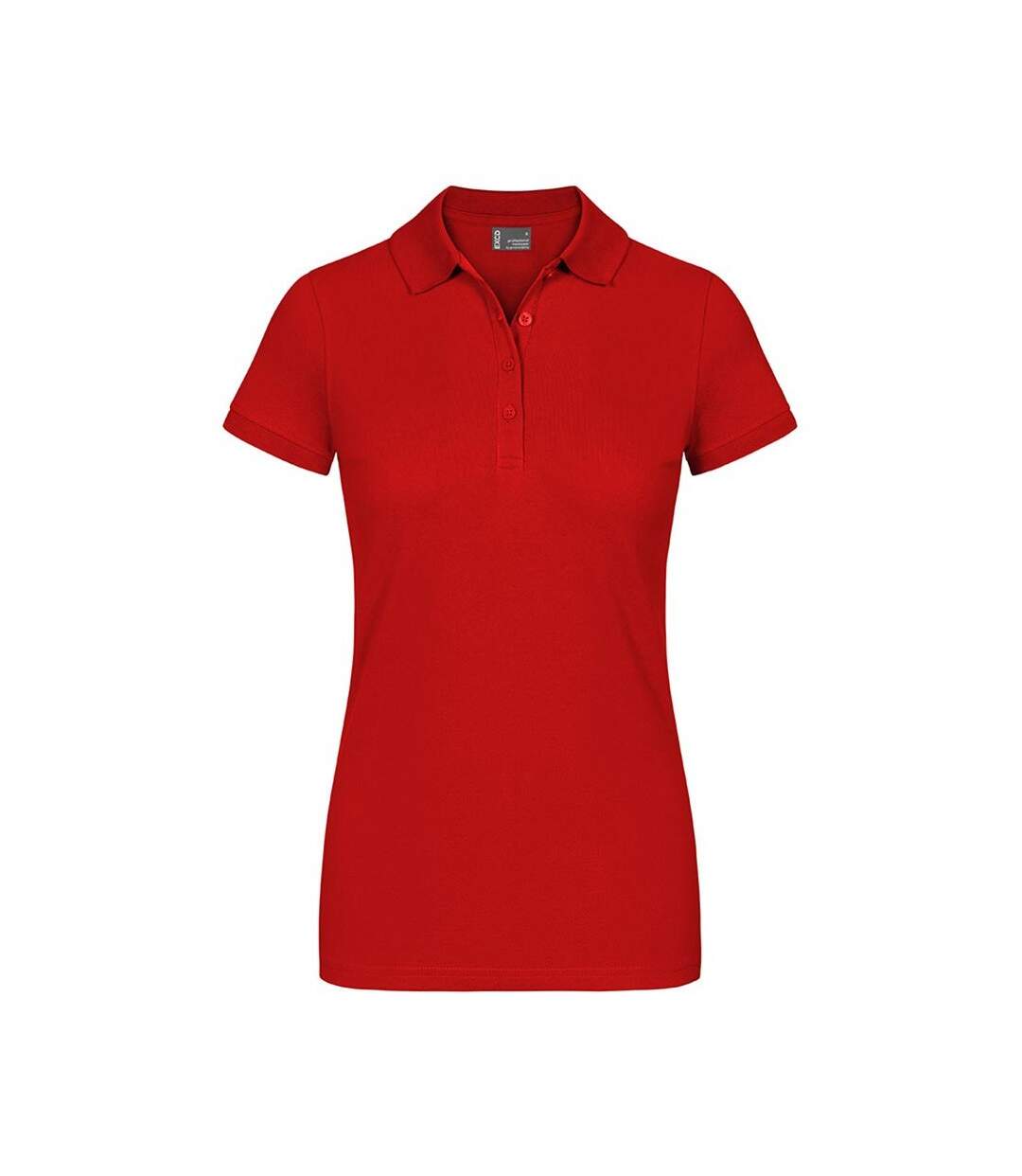 Polo Excd Femme Rouge Feu Promodoro-1