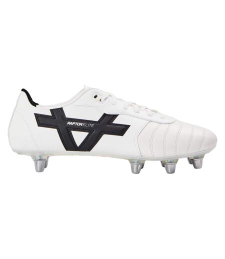 Mens Raptor Elite Studded Rugby Boots Black OXEN